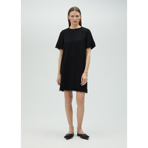 Vestito corto perline