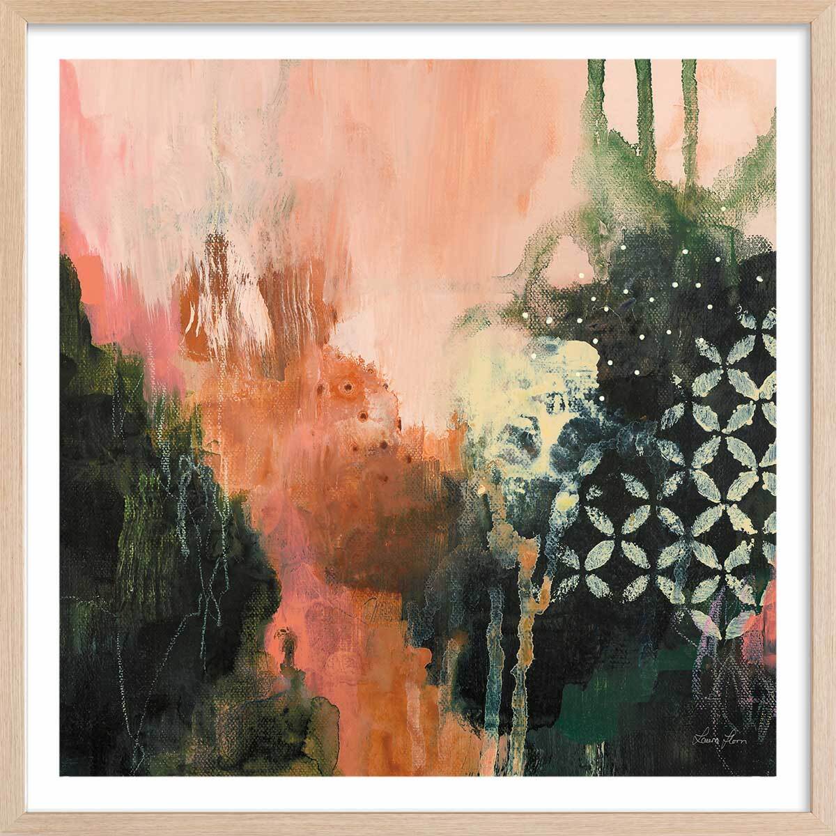 Affiche Tips brush Affiche + cadre en bois - Chêne