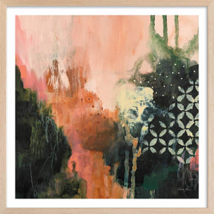 Affiche Tips brush Affiche + cadre en bois - Chêne