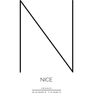 Tableau Nice Tableau plexiglas