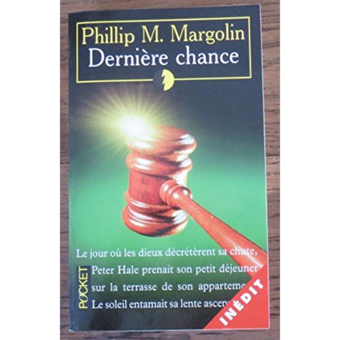 Margolin, Phillip M. | Dernière chance | Livre d'occasion
