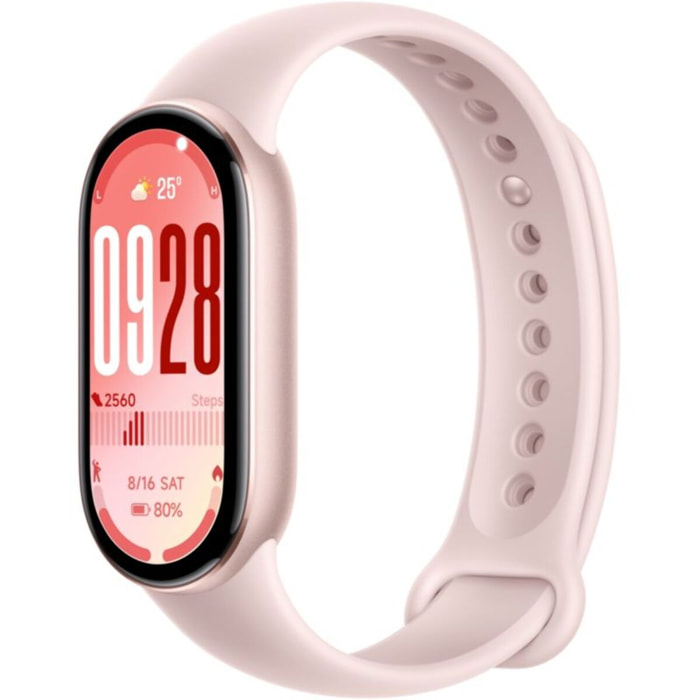 Bracelet connecté XIAOMI Smart Band 10 Rose Poudré