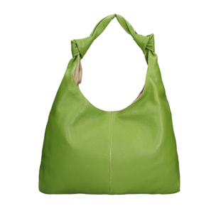 Borsa a spalla da donna Made in Italy - Modello Iduna Lux - 100% pelle - 41.0 x 28.0 x 3.0 cm