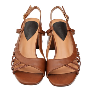 Sandali cinturino regolabile - tacco 7,5 cm