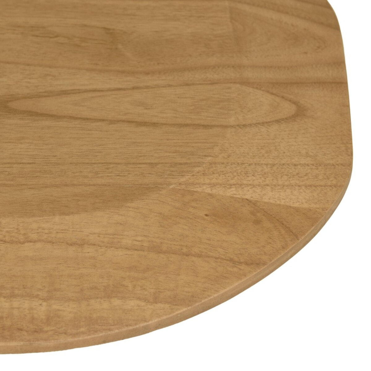AMY - Table basse organique L147xH28cm en bois de mindi