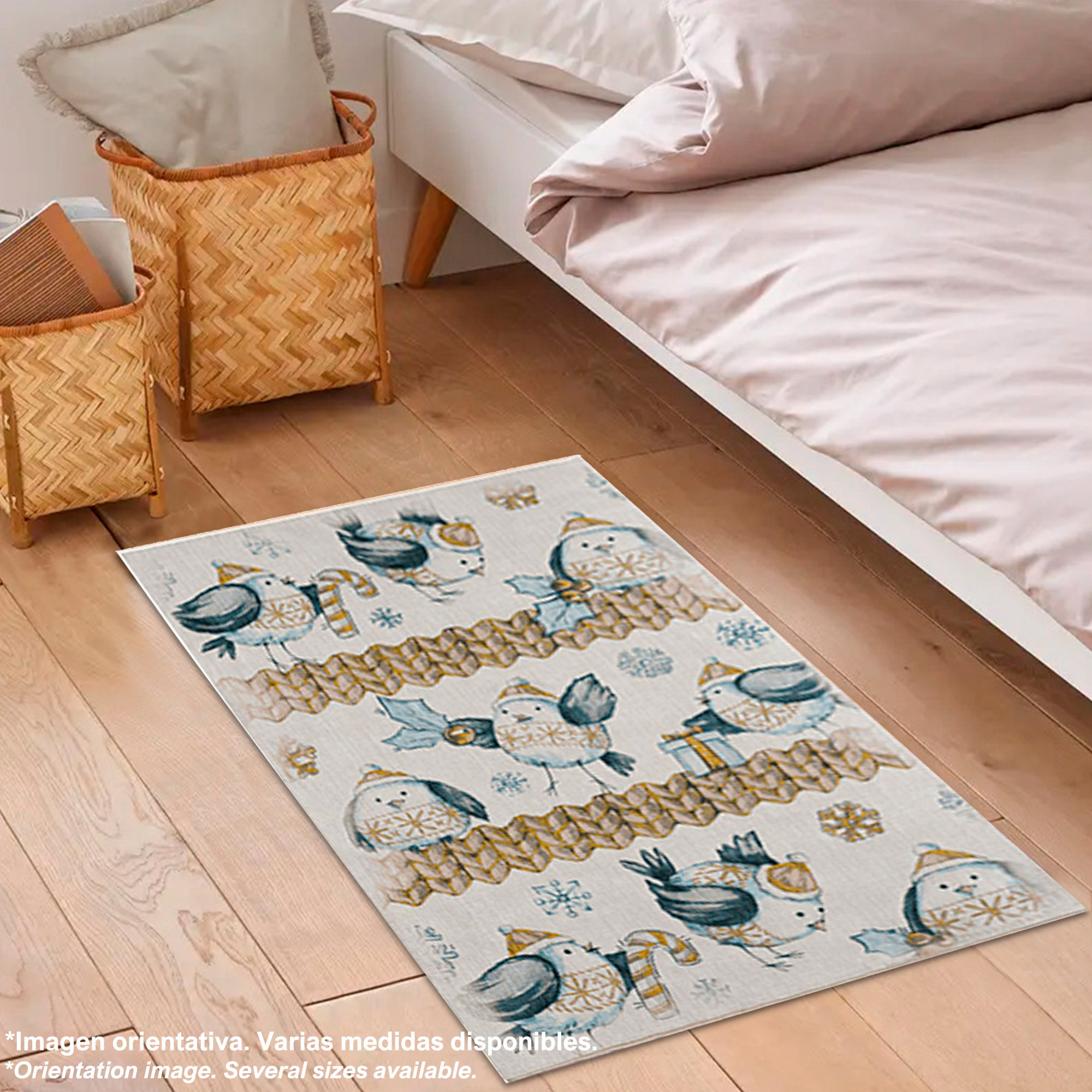 Alfombra infantil de Poliester estampada 180 x 280cm