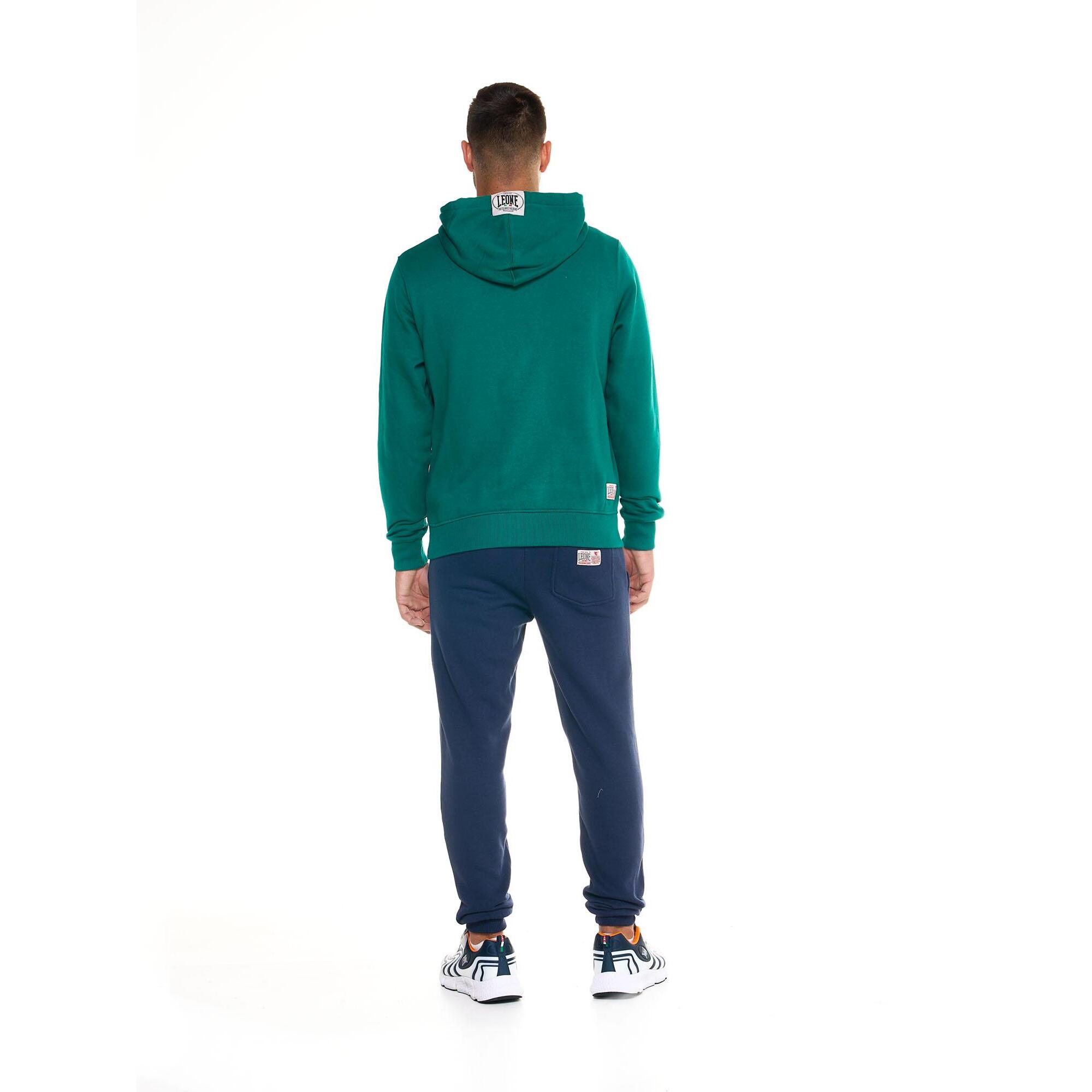 Chándal de invierno cepillado con capucha para hombre Leone Basic Vintage