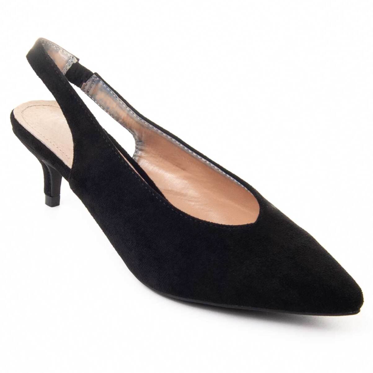 Zapatos de Tacón - Negro - Altura: 3 cm