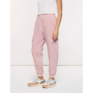 Pantalón Cargo Rosa Palo - Zuritana