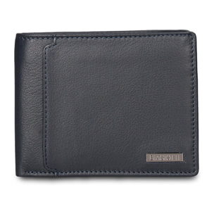 Portafoglio uomo in vera pelle - Modello Erevan Prime - Casual - 12.0 x 10.0 x 2.5 cm