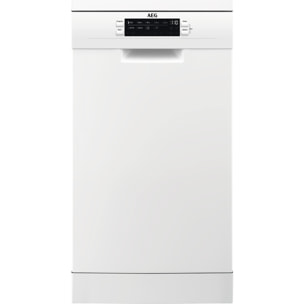 AEG Lavavajillas de 45 cm Serie 6000 SatelliteClean para 9 cubiertos FFB62427ZW