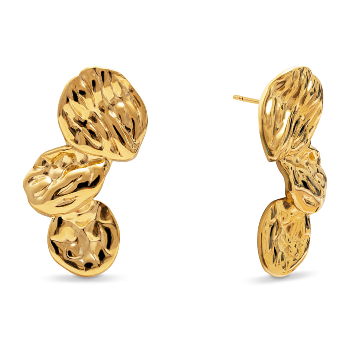 Pendientes Áurea Acero Baño Oro