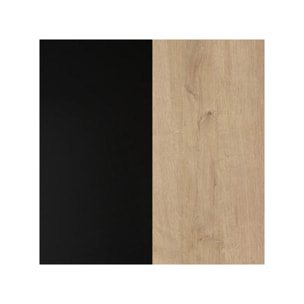 Meuble TV avec rangement en bois effet chêne - MIAMI