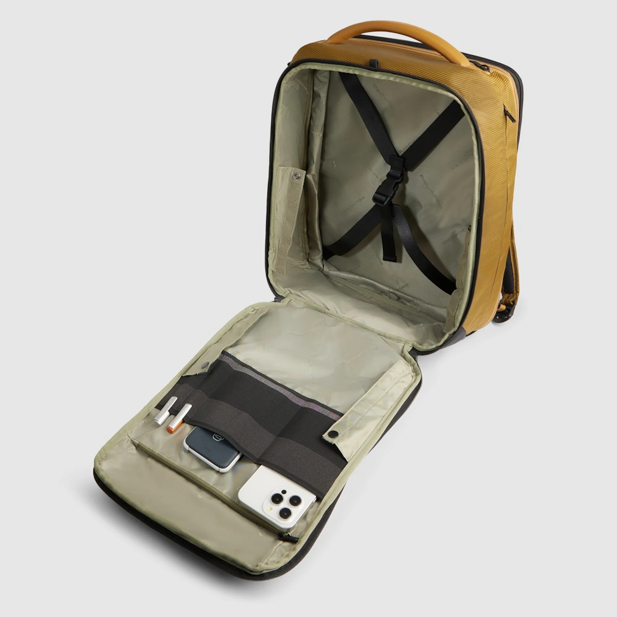 Piquadro Zaino da viaggio per PC e iPad® in tessuto riciclato, compatibile con Easyjet