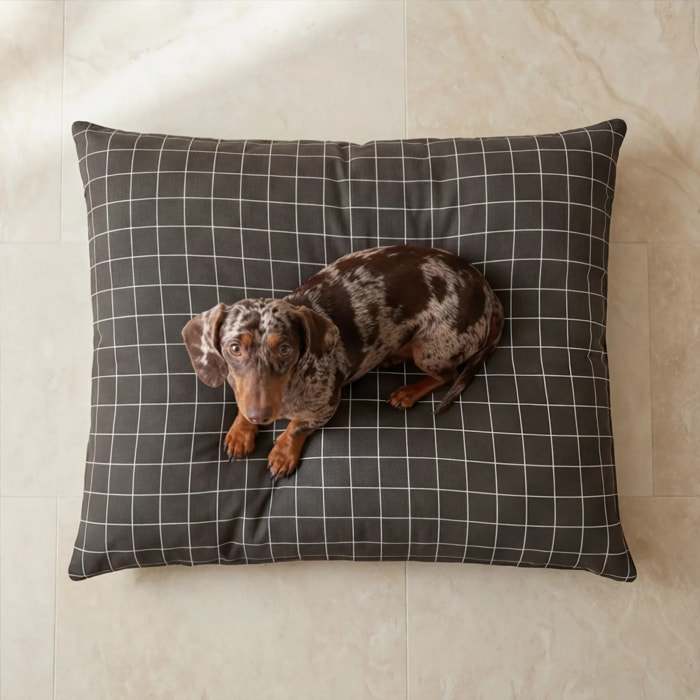 Lit pour animaux déhoussable et antitaches Pumba Marron