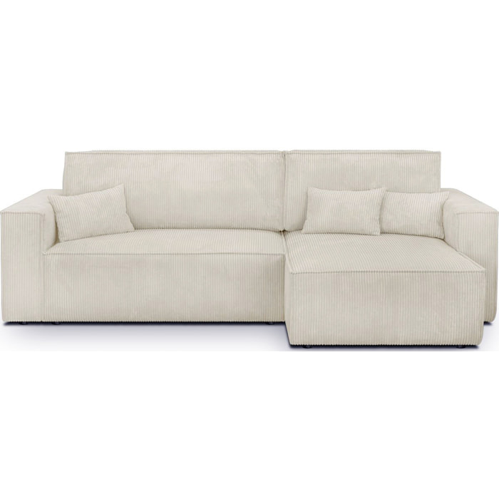 Canapé d'angle convertible 4 places - LIVIA