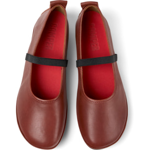 Ballerini - CAMPER Right Nina - Rosso - Pelle liscia