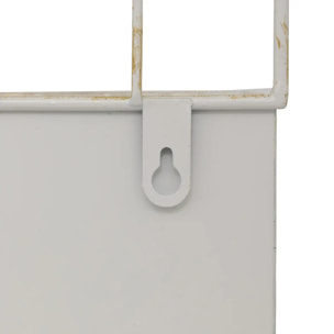 Jardinière suspendue "Tino" blanc chaud H59,5cm