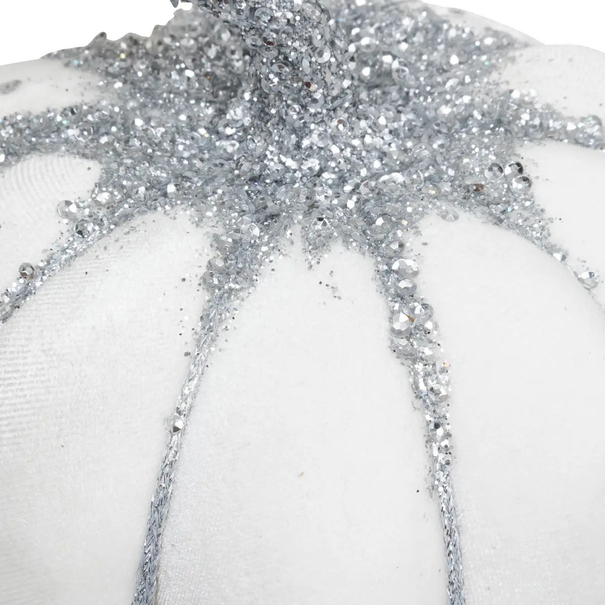 Citrouille blanc 16cm