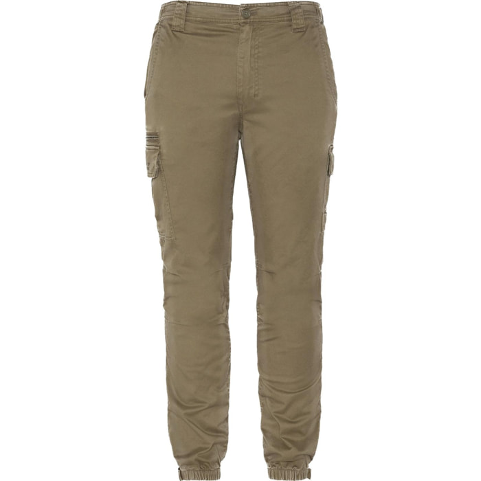 TRTECH270 FITTED CARGO PANTS IN BROKEN TWILL WITH ELASTICATED HEM 98% COTTON 2% ELASTHANE Cachi