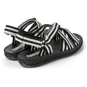 Sandali - CAMPER Match - Nero - Tessile tecnico (Poliestere riciclato)