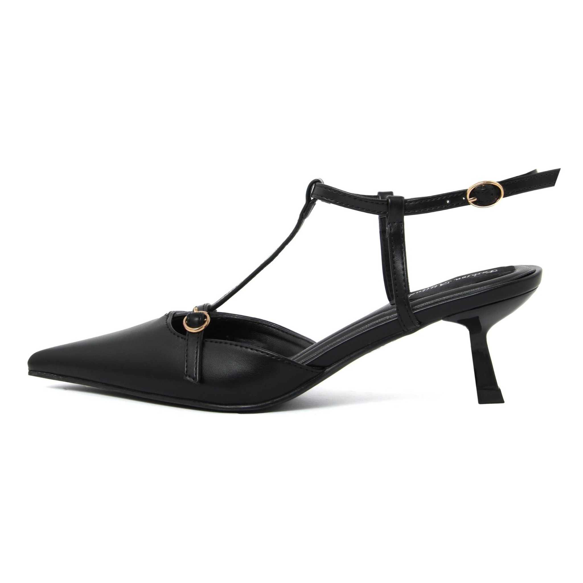 Slingback Donna colore Nero-Altezza tacco:6,5cm