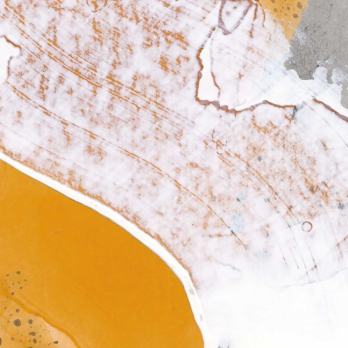 Tableau ambre abtraite Toile imprimée