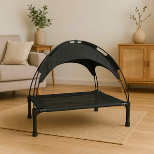 Tienda de campaña con cama para Mascotas de Tamaño Mediano a Grande: Cama Resistente y Duradera de Metal y Poliéster