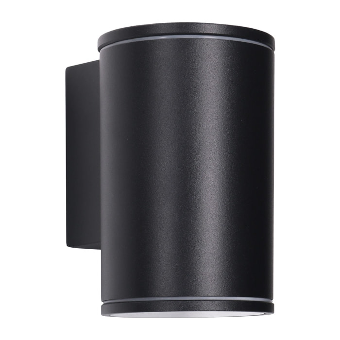 Forlight Aplique Ip54 Orion Single Emission Led 5,6W 3000K Negro 527Lm