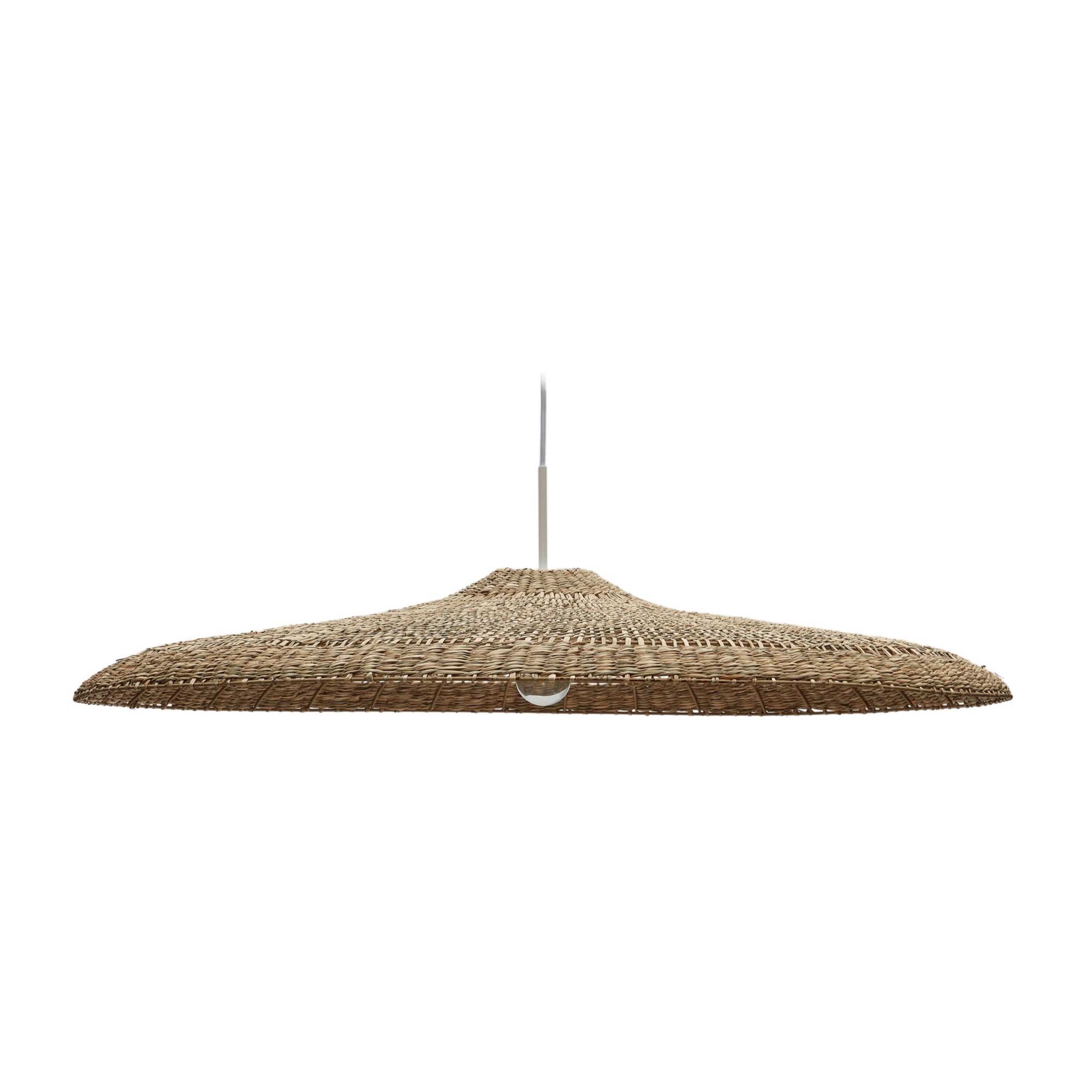 Abat-jour Pour Lampe Ø 100 Cm Fibres Naturelles CRUILLES