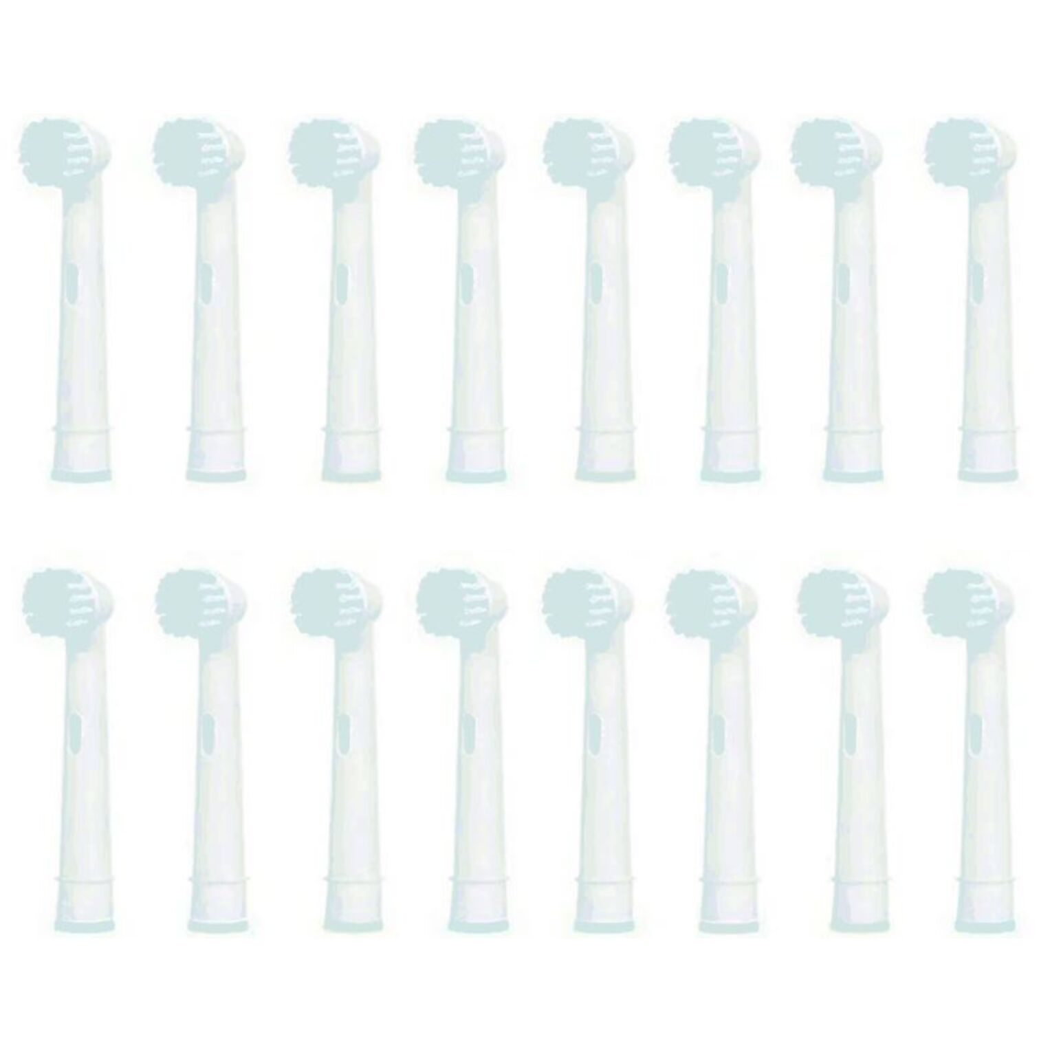 16 têtes de brosse de rechange Blanc Cenocco CC9029X2