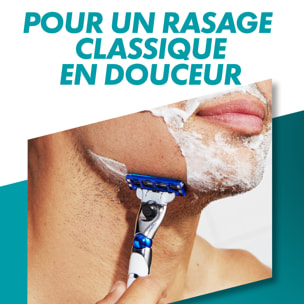 Rasoir Gillette Mach3 Turbo - 2 Recharges De Lames Incluses