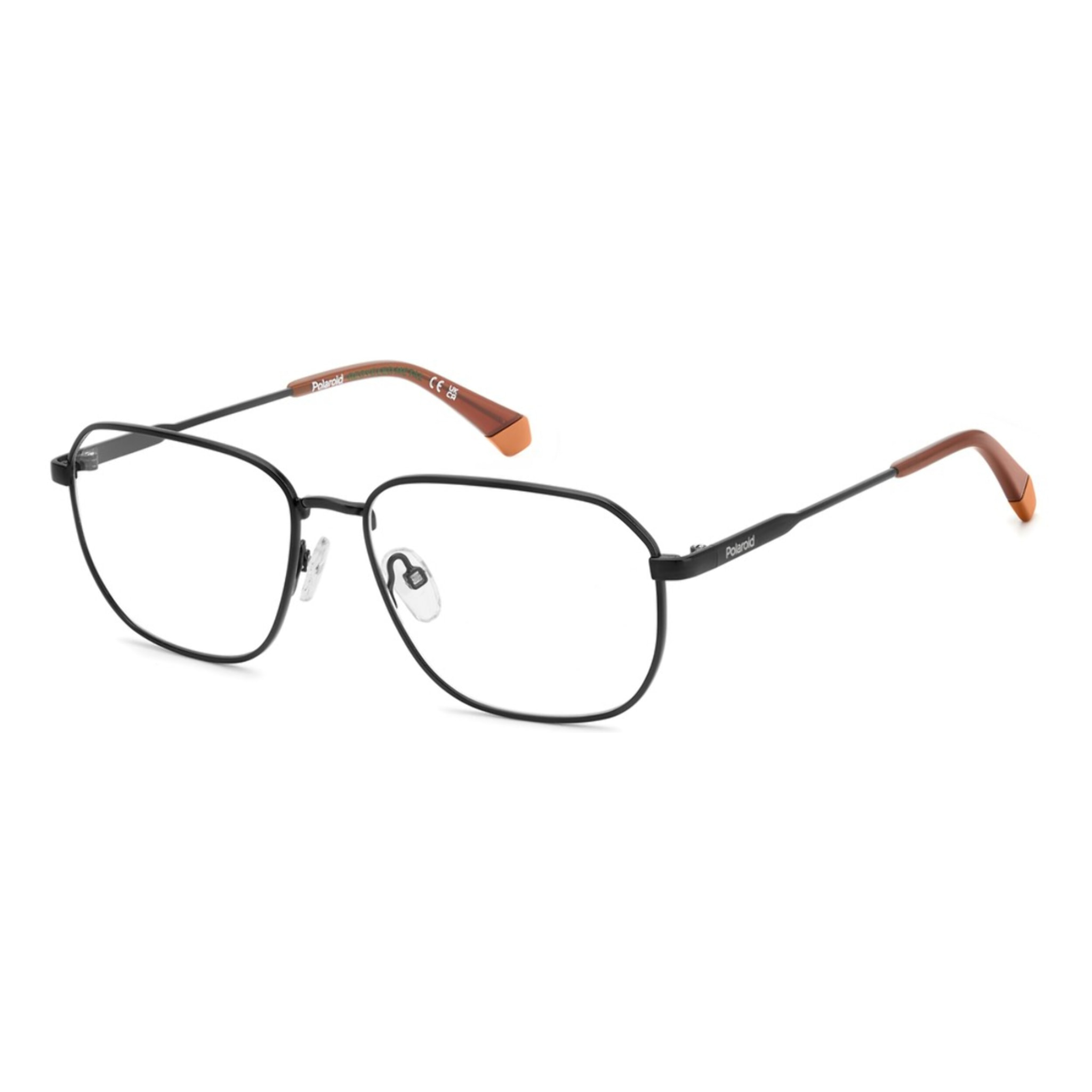 Gafas de Vista Polaroid PLD D538 003 de Metal Hombre 57 mm