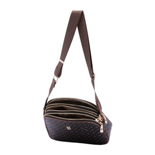 Borsa a tracolla da donna - Modello Mantova - Ecopelle - 19.0 x 26.0 x 9.0 cm