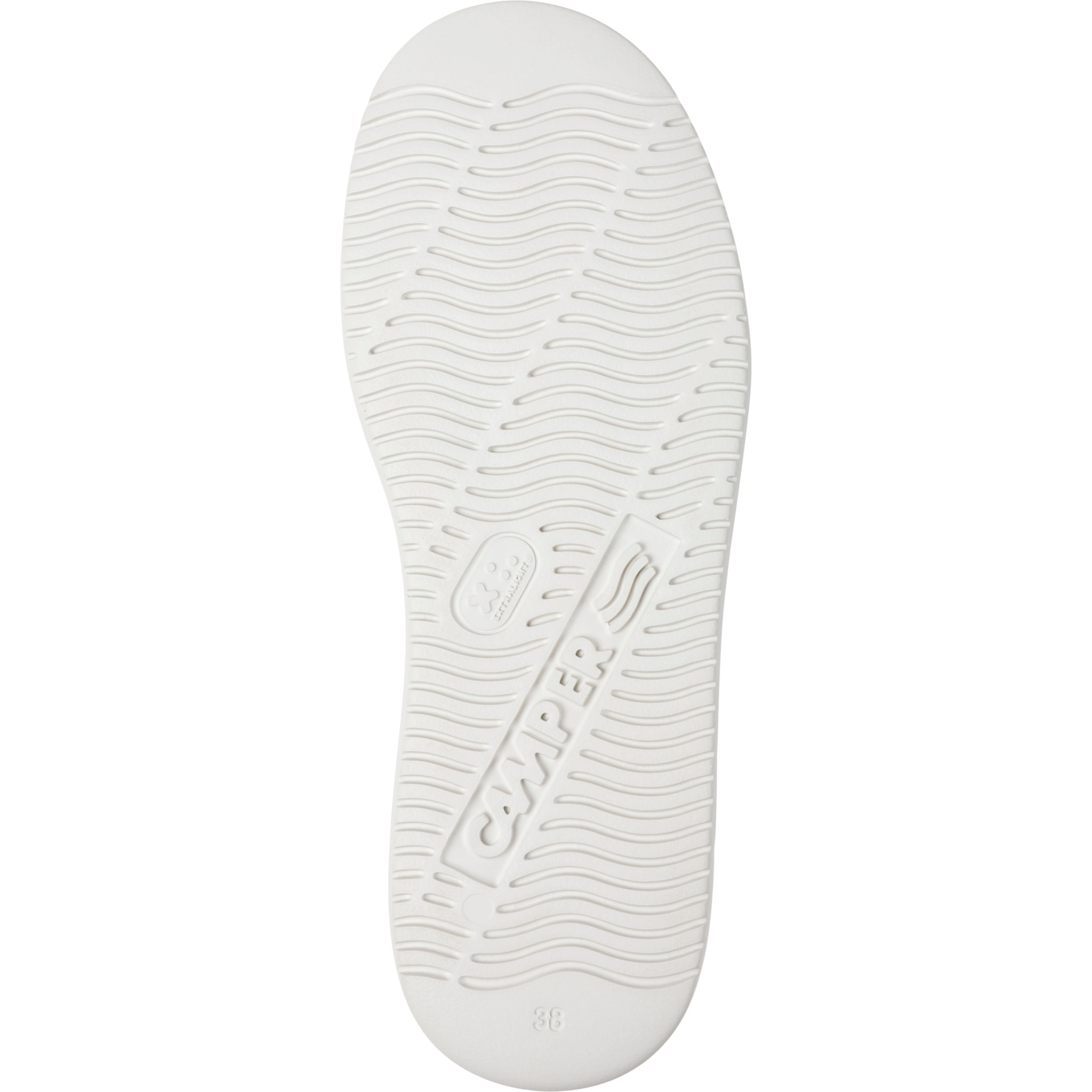 Sneaker-Bootie - CAMPER Runner K21 - Blanco - Cuero liso