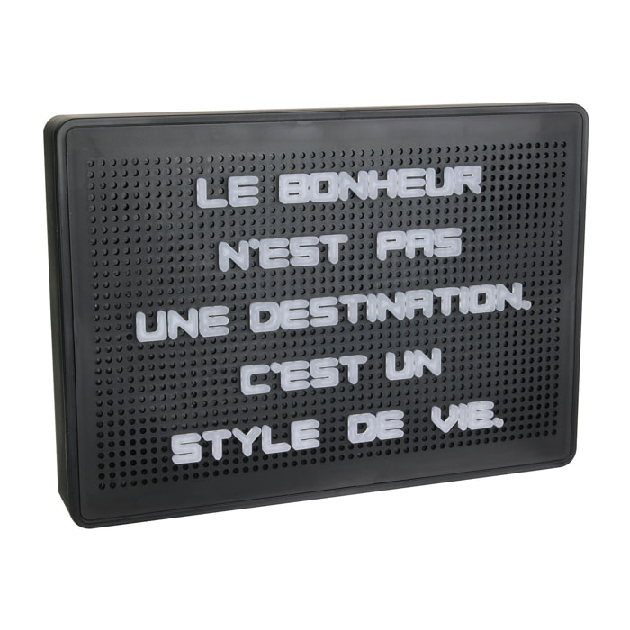 Tableau A Message Lumineux 200 Lettres