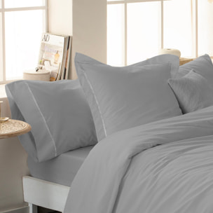 Funda de almohada ito gris