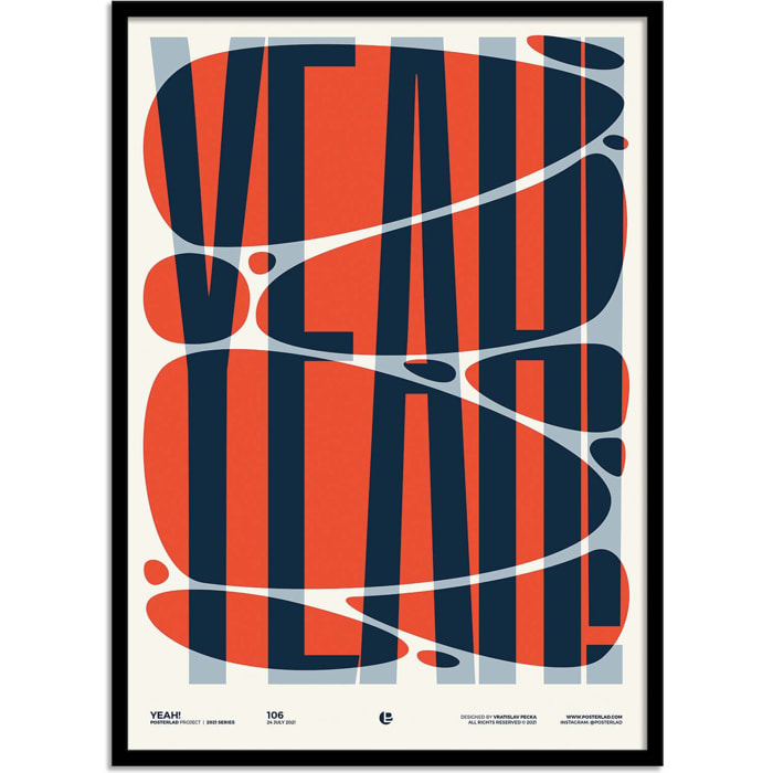 Affiche - Yeah - Posterlad