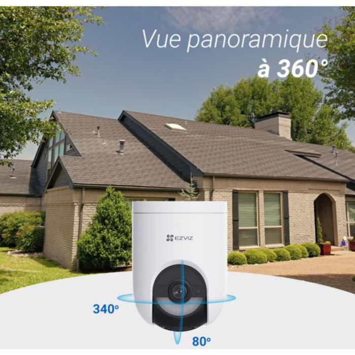 Caméra de surveillance EZVIZ HB8 Lite 4G & Wifi Kit