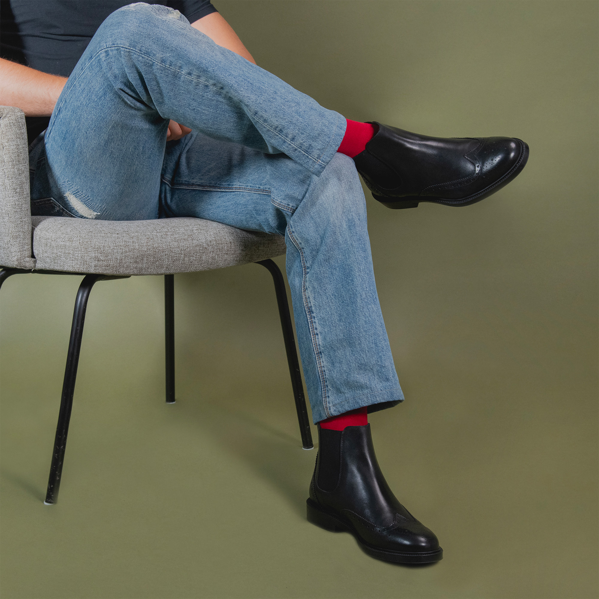 Chelsea Boot Frank Daniel Nero