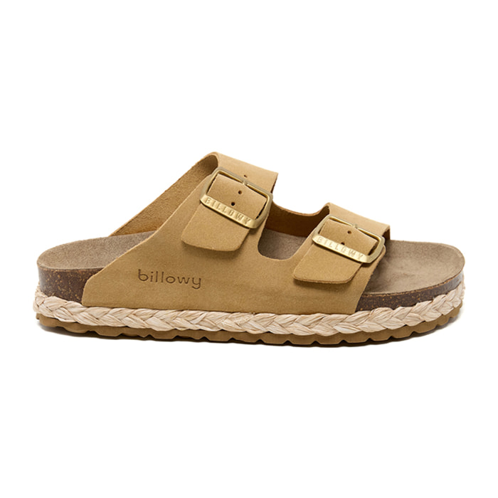 SANDALIA PLATAFORMA BILLOWY MARRON