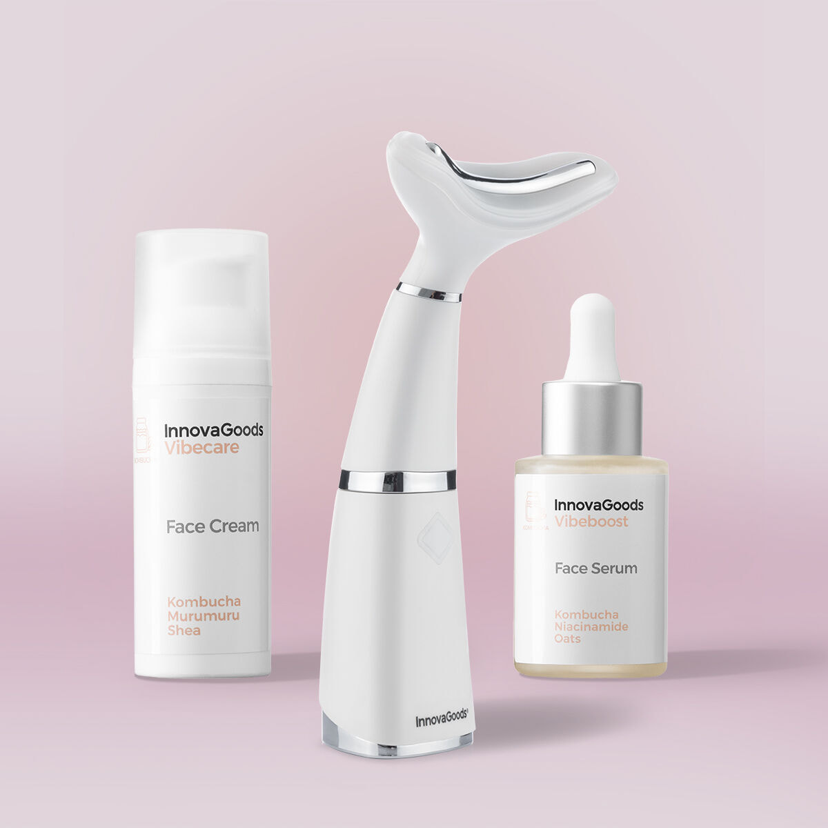 Pacchetto Trattamento Viso Rassodante Kombucha - 3 prodotti