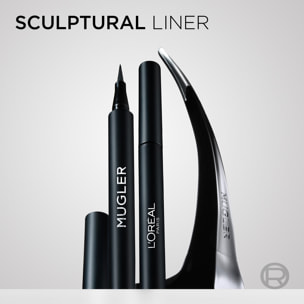 L'Oréal Paris x Mugler x Sculptural Eyeliner Feutre Noir