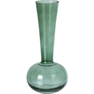 J-Line vase base ronde - verre - vert