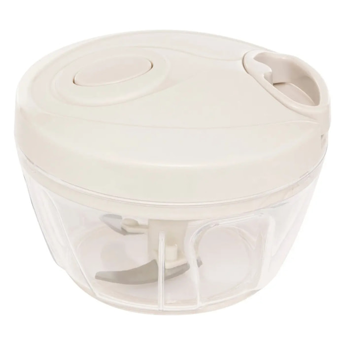 Mini hachoir manuel à fil blanc