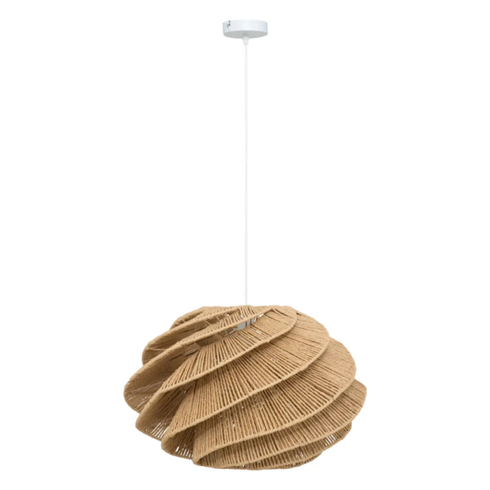 Suspension en corde "Ozan" beige D54,5cm
