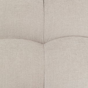 Repose-pieds Salamanca carré crème Kare Design