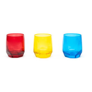 Lot de 6 verres Excelsa L'Avana, verre, 31 cl, multicolore