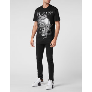 PHILIPP PLEIN T-Shirt Round Neck SNAKE
