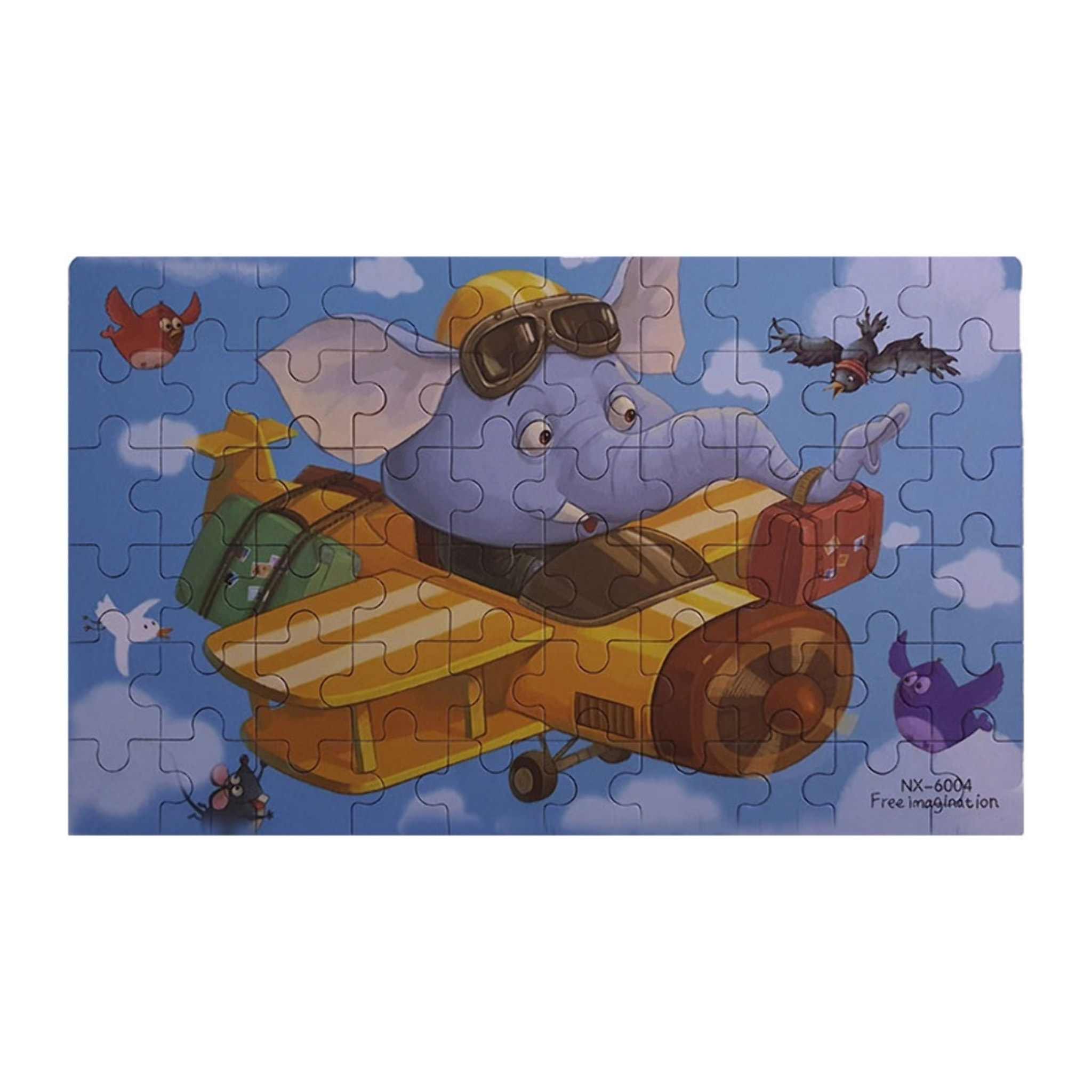 PUZLE DE CUENTOS: DUMBO - 60 pcs (CAJA METÁLICA)